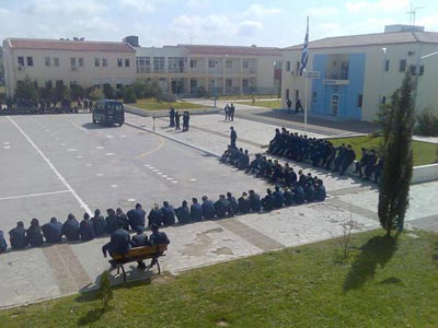 Διδακτικό προσωπικό στο Τμήμα Δοκίμων Αστυφυλάκων Κομοτηνής