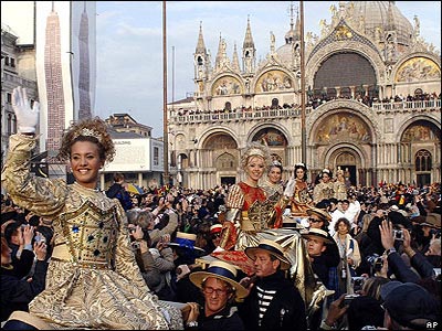 Ιταλία: Έναρξη του Καρναβαλιού της Βενετίας