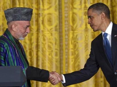 Συνάντηση Ομπάμα – Καρζάι