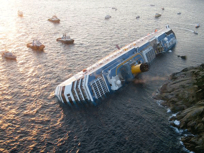 Τον Μάιο η επιχείρηση ανέλκυσης του Costa Concordia