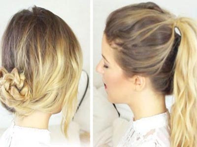 Δες 3 πανεύκολα χτενίσματα που θα σου λύσουν τα χέρια!