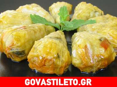 Γεμιστοί κολοκυθοανθοί με γιαούρτι. Δροσερό και χορταστικό