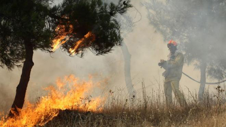 Πυρκαγιά στο Ποδοχώρι Καβάλας Πυρκαγιά στο Ποδοχώρι Καβάλας