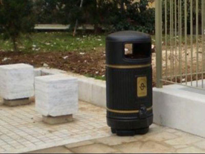 Νέα καλάθια απορριμμάτων στο Δήμο Θεσσαλονίκης