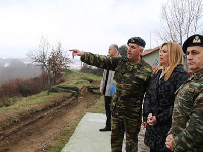 Επίσκεψη της Φώφης Γεννηματά στον Έβρο Επίσκεψη της Φώφης Γεννηματά στον Έβρο