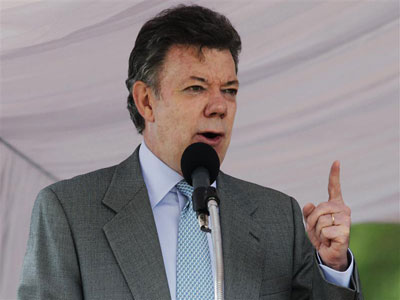 Έναρξη διαπραγματεύσεων με τις FARC ανακοίνωσε ο πρόεδρος της Κολομβίας Έναρξη διαπραγματεύσεων με τις FARC ανακοίνωσε ο πρόεδρος της Κολομβίας