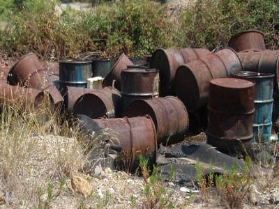 Εντόπισαν 70 τόνους τοξικών αποβλήτων στα Περιβόλια Μεγαλόπολης