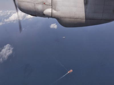 Σε εξέλιξη προσπάθειες ανέλκυσης τουρκικού F -16 νότια της Χίου