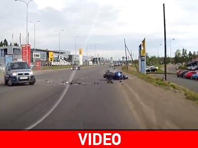 Ατυχήματα με μηχανές που κόβουν την ανάσα