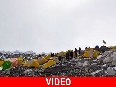 Εικόνες από το Έβερεστ σε timelapse