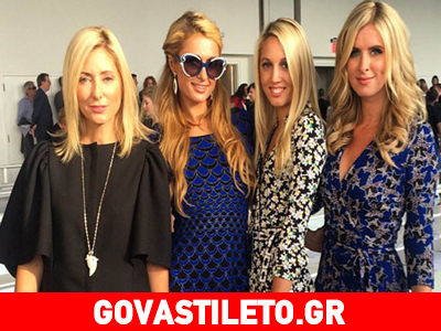 Στην επίδειξη της Victoria Beckham η Marie Chantal με την κόρη της