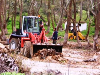 Καθαρισμός χειμάρρων στο Ρίο