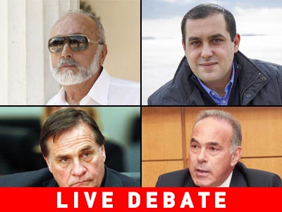 K. Αρβανιτόπουλος(ΝΔ)-Δ. Τσουκαλάς (ΣΥΡΙΖΑ) στην τηλεόραση της Zoύγκλας