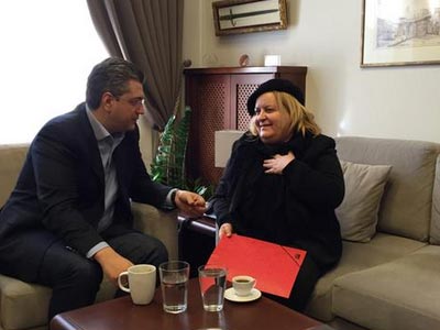 Συνάντηση Τζιτζικώστα – Περιστέρη