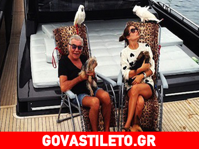 Στο Ιόνιο με την «κιβωτό» του ο Roberto Cavalli Στο Ιόνιο με την «κιβωτό» του ο Roberto Cavalli