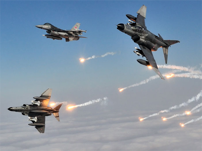 Αερομαχίες με ελληνικά και τουρκικά F-16 πάνω από τη Μύκονο