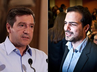 Tην Τετάρτη η πρώτη τηλεοπτική αναμέτρηση Καμίνη-Σακελλαρίδη