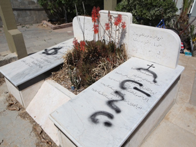 Νεαροί βεβήλωσαν χριστιανικό νεκροταφείο στο Ισραήλ