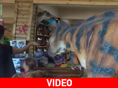 Δεινόσαυρος τάραξε μικρούς και μεγάλους στο Ηράκλειο Κρήτης