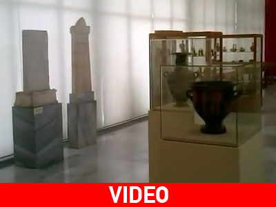 Ευρήματα από την Αμφίπολη στο αρχαιολογικό μουσείο Καβάλας