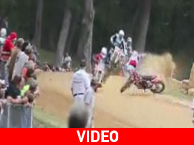 Ατύχημα σε αγώνες Μotocross