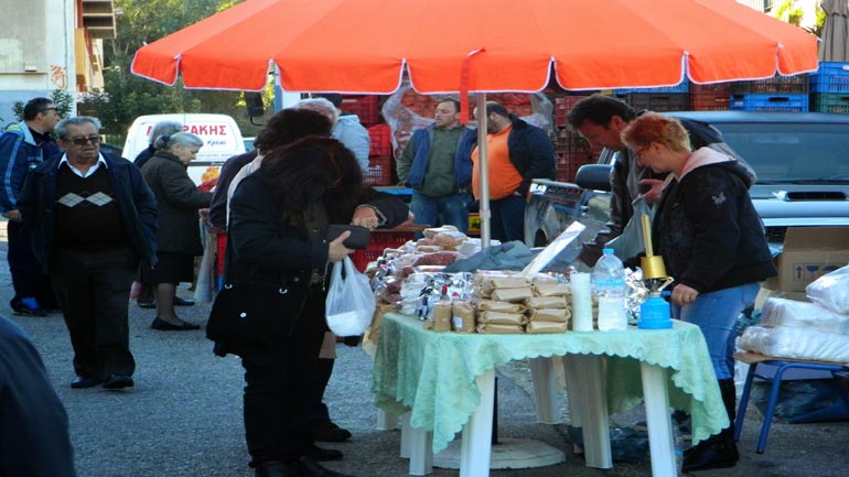 Πραγματοποιήθηκε η διανομή προϊόντων χωρίς μεσάζοντες στον Βύρωνα