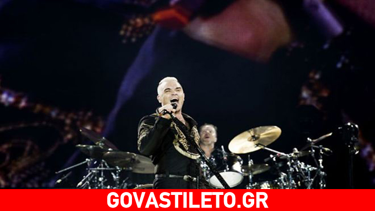 Η πρώτη εμφάνιση του Robbie Williams μετά τη συναυλία στη Μαλακάσα