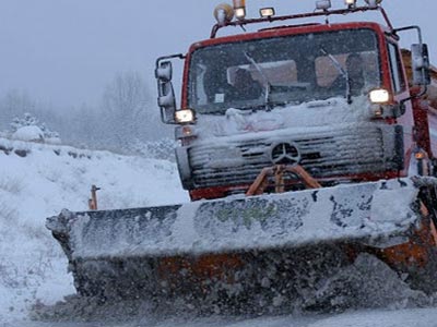 Σφοδρή χιονόπτωση στο Πήλιο