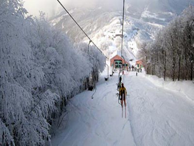 Περιμένουν το χιόνι στο Πήλιο