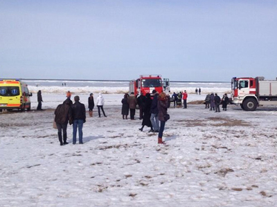 Λετονία: Σώθηκαν 219 άνθρωποι που παρασύρθηκαν επάνω σε κομμάτια πάγου