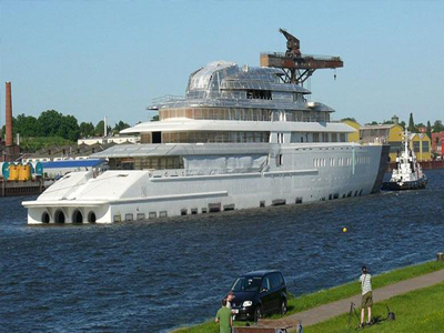 Το μεγαλύτερο yacht του κόσμου!
