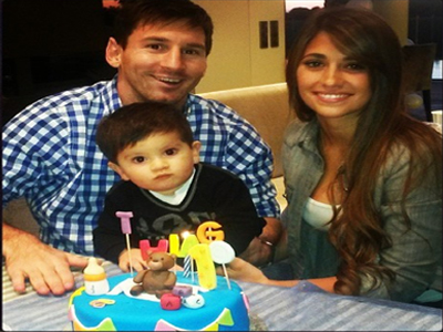 Ο Μέσι γιόρτασε τα γενέθλια του γιου του