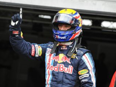 Ο Mark Webber και πάλι στην pole position