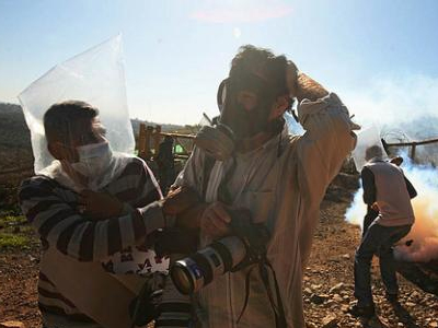 Επεισόδια σε διαδήλωση Παλαιστινίων στο Μπιλίν