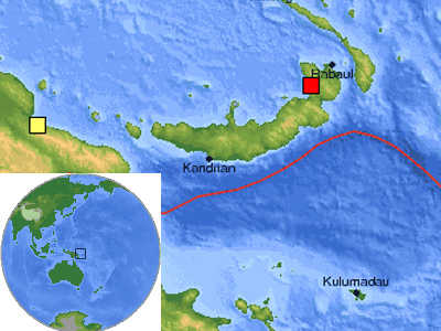 Σεισμός 5,7R στην Παπούα Νέα Γουινέα