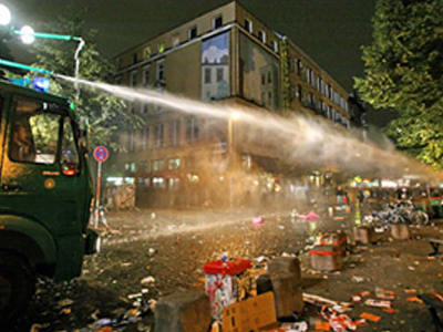 Βίαια επεισόδια και συλλήψεις