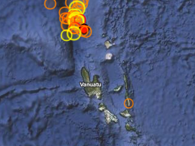 Σεισμός 5,6 Ρίχτερ και πάλι στα Βανουάτου