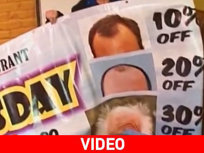 Έκπτωση στους… καραφλούς Έκπτωση στους… καραφλούς