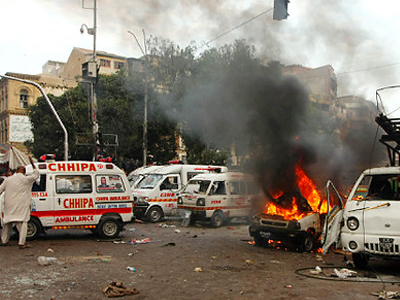 Έκκληση για ηρεμία μετά από την επίθεση στο Καράτσι