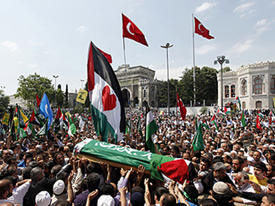 Ογκώδης διαδήλωση διαμαρτυρίας κατά του Ισραήλ στην Πόλη