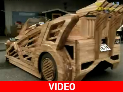 Το ξύλινο υπερ-αυτοκίνητο