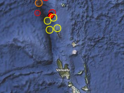 Σεισμική δόνηση 5,5 Ρίχτερ στα νησιά Santa Cruz