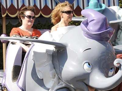 Η Susan Boyle στην Disneyland