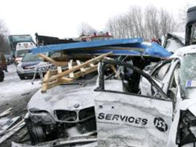 Νεκροί από τη βαρυχειμωνιά στην Πολωνία