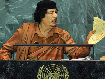 Με οικογένειες του Lockerbie συναντήθηκε ο Gaddafi