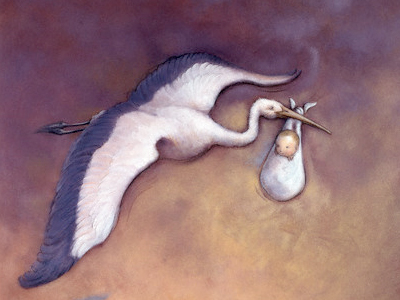 Καρυδάκι γλυκό για τον ένατο «πελαργό»