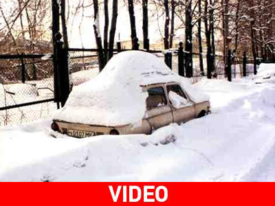 Χιονόπτωση-ρεκόρ στη Μόσχα