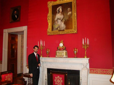 Ο Νίκος Φλώρος στον Λευκό Οίκο