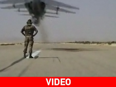 «Πρόσωπο με πρόσωπο» με ένα… αεροσκάφος