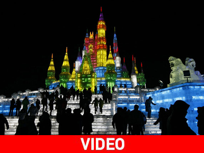 Η ονειρική παγωμένη πόλη της Κίνας